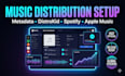 setup your digital music distribution and optimize your track metadata