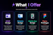design modern website UI
