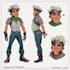 design and model a custom stylized 3d characte