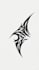 custom an abstract black tattoo design