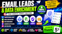 provide linkedin b2b leads, email leads and data enrichment