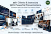 create modern business PPT presentation slides