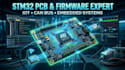 design stm32 communication pcb and embedded firmware