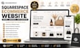 create squarespace ecommerce website or online store