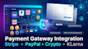 integrate stripe paypal crypto klarna mollie checkout API merchant payment setup