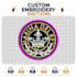embroidery digitizing, logo digitizing, dst, pes, 3d puff