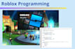 develop roblox game scripts, systems and mechanics