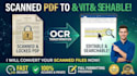 make your scanned PDF editable and searchable