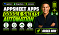 create appsheet apps google sheets automation and business apps