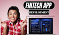 develop a fintech app, wallet, payments, banking and crypto
