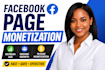 do facebook page monetization fb page monetization and content monetization