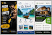 redesign your menu or flyer into a modern professional design
