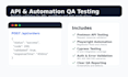 do API testing automation testing QA testing and test case creation