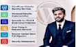 do wordpress website migration and install advance security