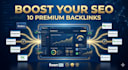build 10 high authority SEO backlinks for better rankings