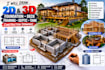 draw 2d, 3d foundation plan deck framing septic and tank construction drawings