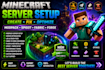 create fix optimize minecraft modpack paper server setup convert fabric to forge
