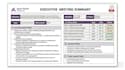 professionally summarize your meeting transcripts, audio, and zoom notes