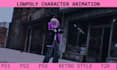 create psx, ps2, ps1, n64 style retro game art and animated 3d scenes