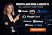 deploy claude code agentic ai anthropic cloud vercel aws gcp azure railway ci cd
