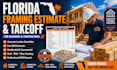 create florida framing estimate for builders and contractors