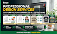 do professional image to vector conversion and vector tracing