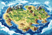 design vector or isometric map illustration