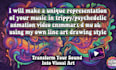 do psychedelic animated music videos trippy ai visual  lyrics
