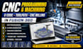 do cnc programming, g code, toolpath, cnc machining and milling in fusion 360