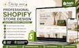 design a professional shopify store for your brand