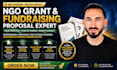 write ngo grant proposal, startup fundraising proposal, and budget summary