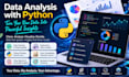 be your expert data analyst in  python