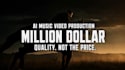 cinematic ai music video or music visualizer for your track