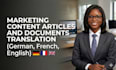 translate marketing content articles and documents professionally