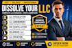 dissolve your llc, file llc amendment and ein cancellation