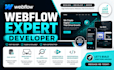 develop webflow website, bug fix, figma to webflow, webflow expert landing page