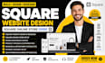 design square online store, booking website, square website design and redesign