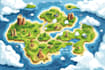 map design for custom events, festivals, and vector map