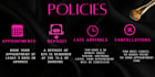 design custom acuity booking template and beaty flyer