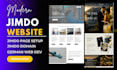 create jimdo website design jimdo landing page fix jimdo netcup domain redesign