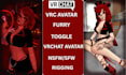 do custom vrchat avatar vr 3d avatar rigging nsfw furry vrc avatar commission