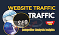do website traffic report and competitor analysis