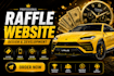 develop legal raffle website, giveaway website