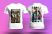 create realistic premium tshirt mockups