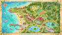 design illustrated site plan, visitor map, wayfinding map, property map