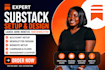 setup substack account design substack newsletter and publication setup