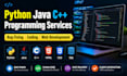 do python, sql, c plus plus programming and bug fixing