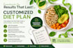 create a custom weight loss diet and nutrition plan