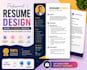 design professional canva resume for students and freshers