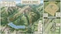 design hiking map, trail map, parking map and subdivision plan